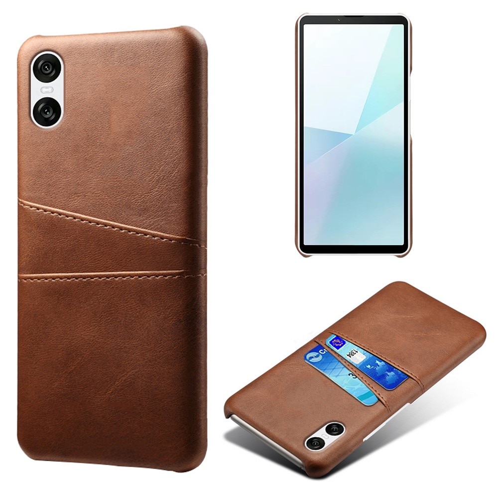Funda Card Slots Sony Xperia 10 VI Marrón
