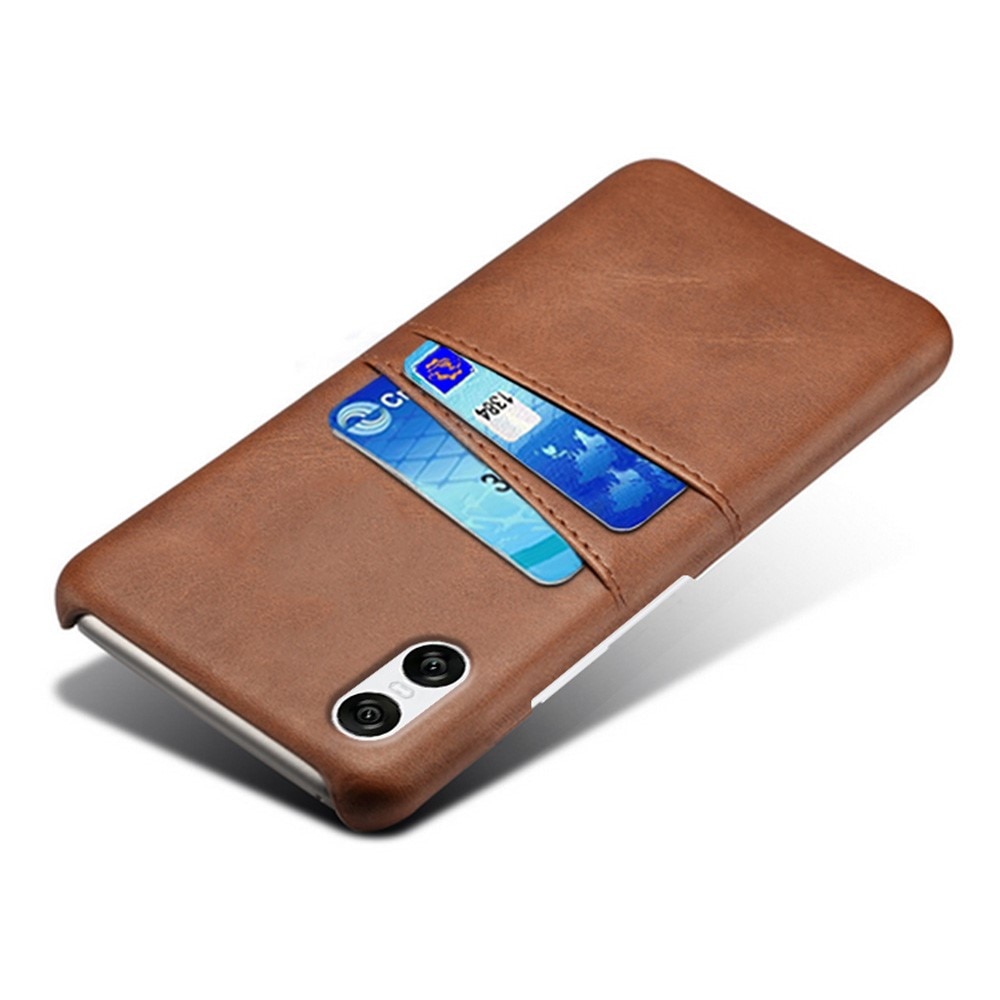 Funda Card Slots Sony Xperia 10 VI Marrón