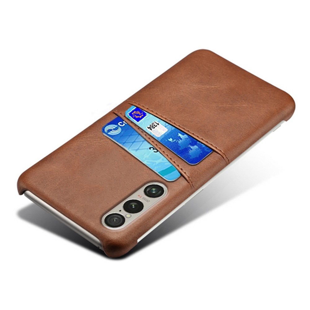 Funda Card Slots Sony Xperia 1 VII Marrón