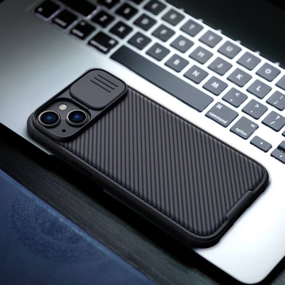 Funda CamShield iPhone 14 Plus Negro