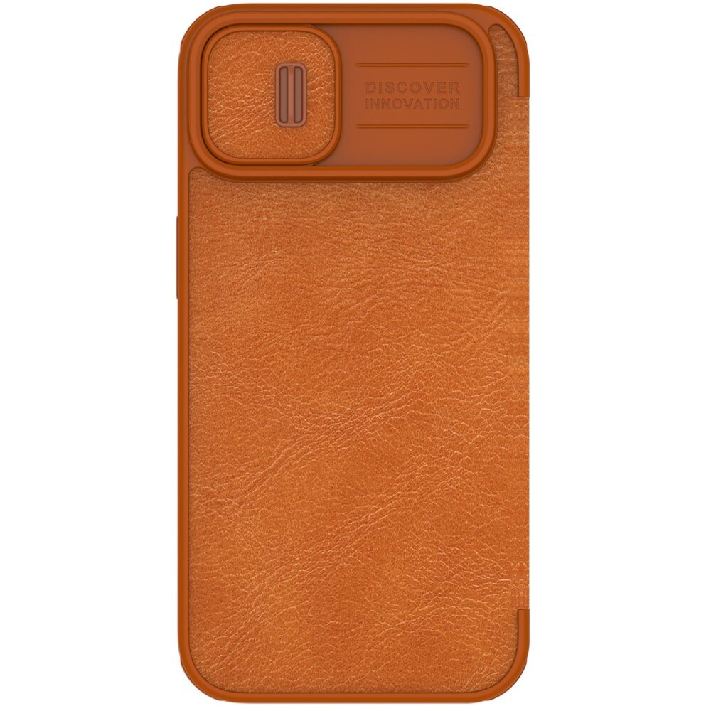 Funda Qin Pro CamShield iPhone 14 Brown