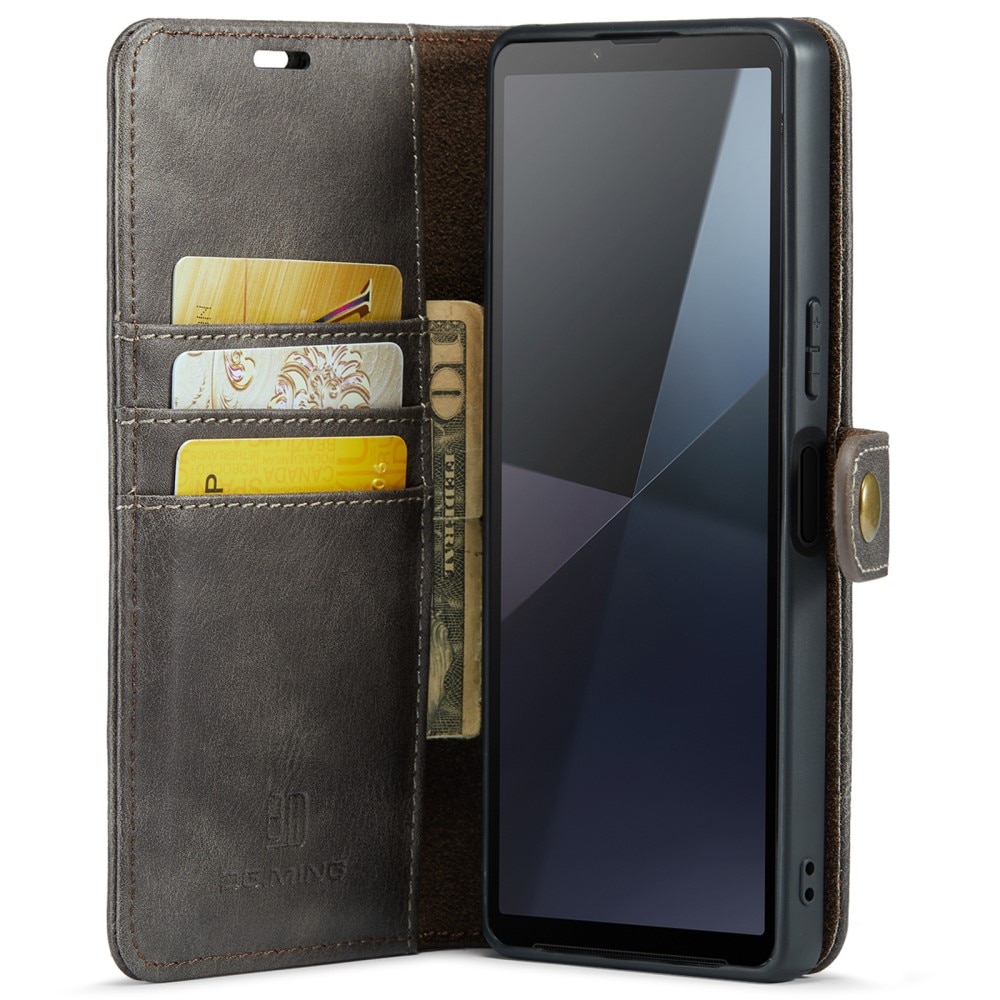 Cartera Magnet Wallet Sony Xperia 10 VI Brown