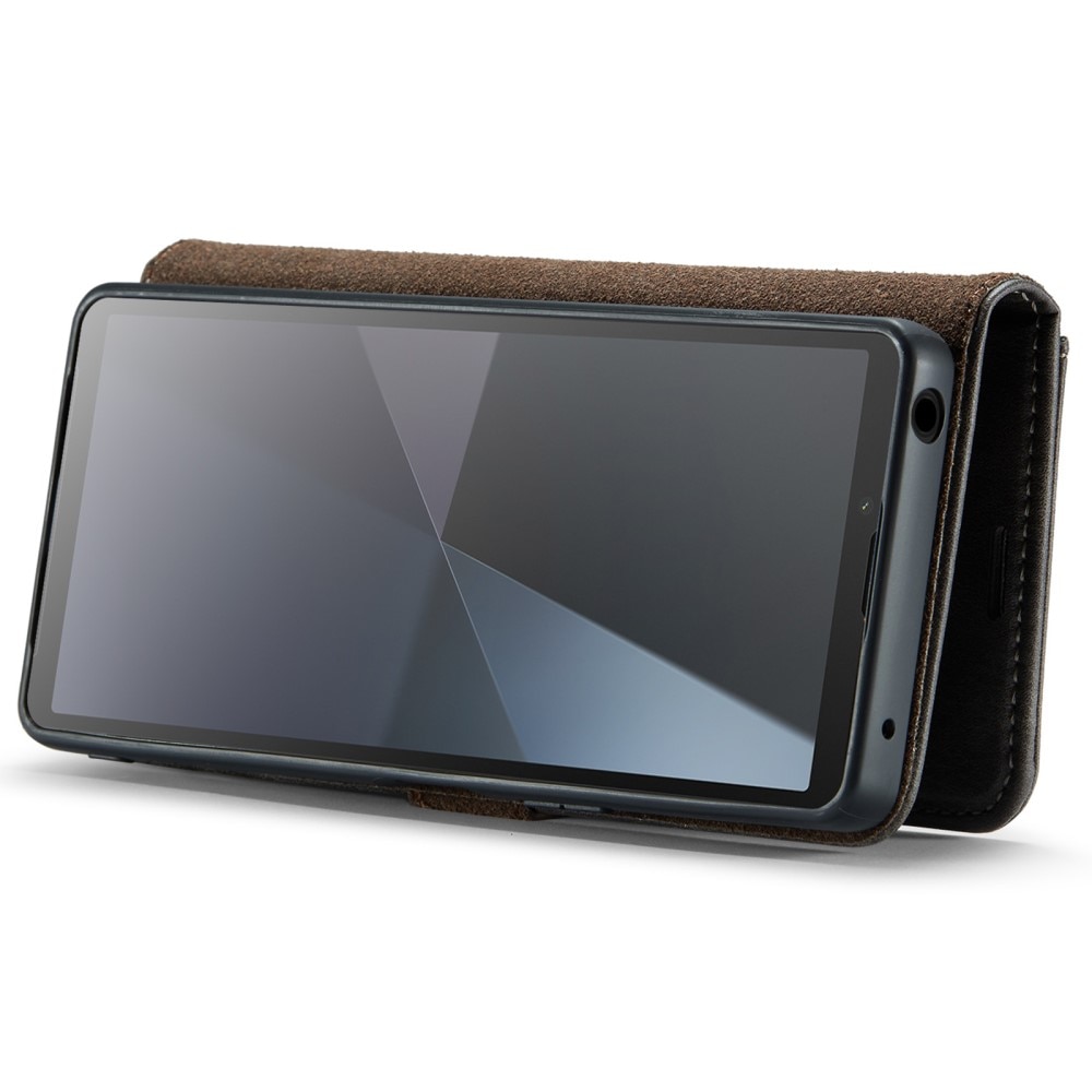 Cartera Magnet Wallet Sony Xperia 10 VI Brown