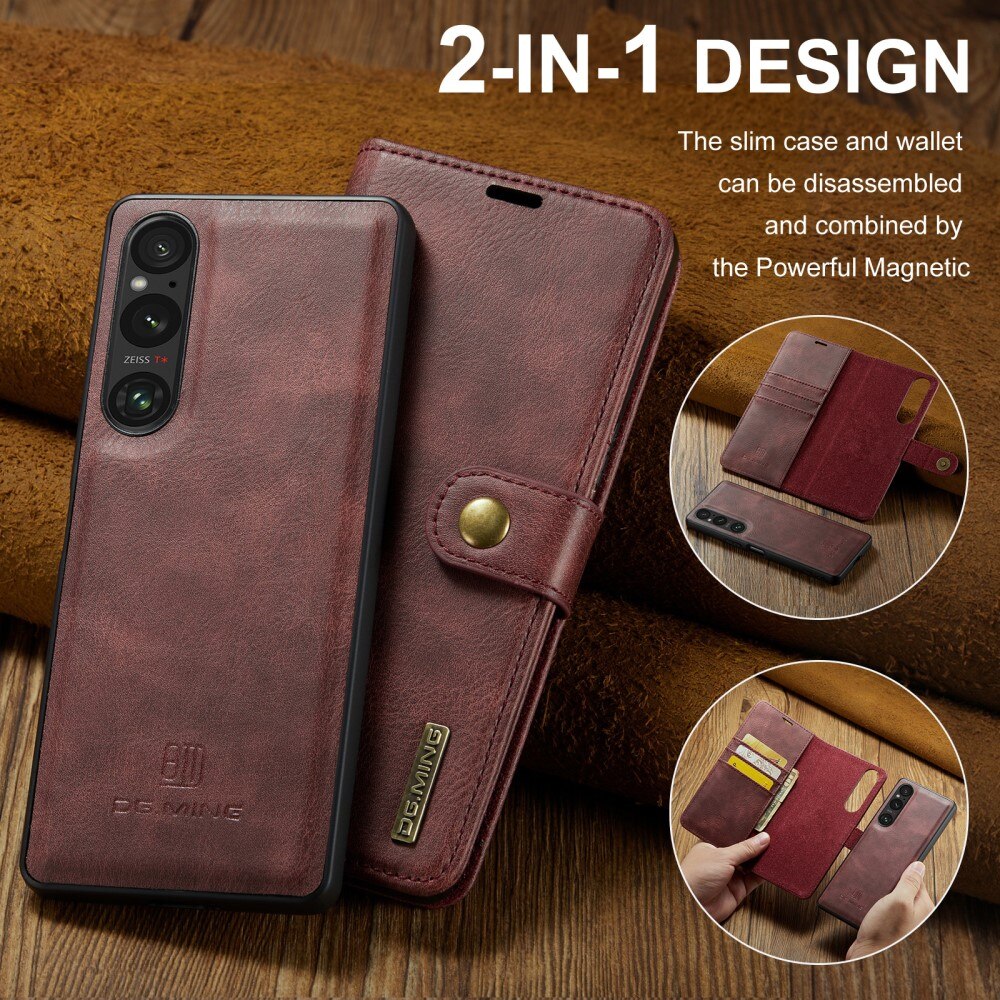 Cartera Magnet Wallet Sony Xperia 1 VI Red