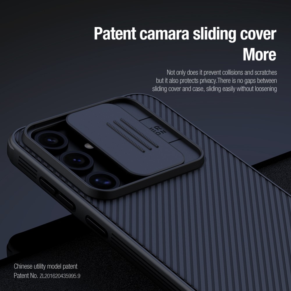 Funda CamShield Samsung Galaxy S24 FE Negro