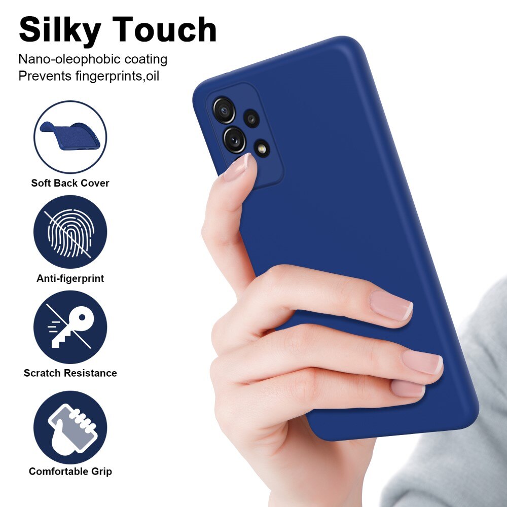 Funda TPU Samsung Galaxy A13 azul oscuro