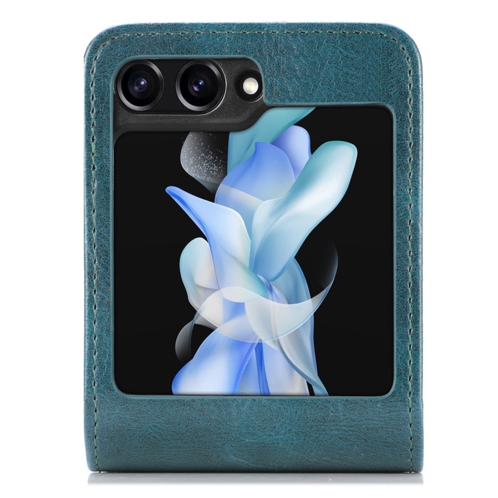 Funda cartera Samsung Galaxy Z Flip 6 verde