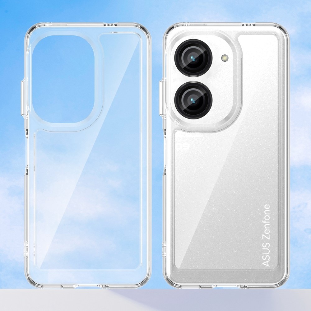 Funda híbrida Crystal Hybrid para Asus Zenfone 9, transparente