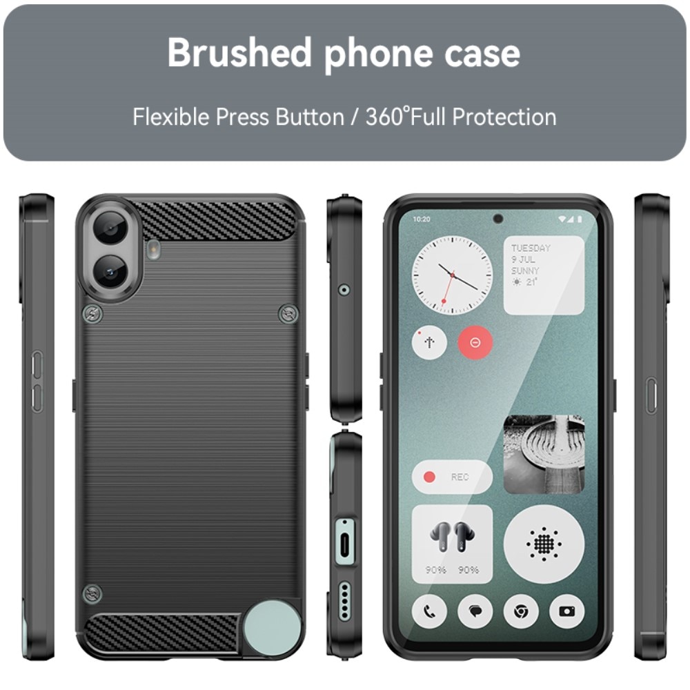 Funda TPU Brushed Nothing CMF Phone 1 [F