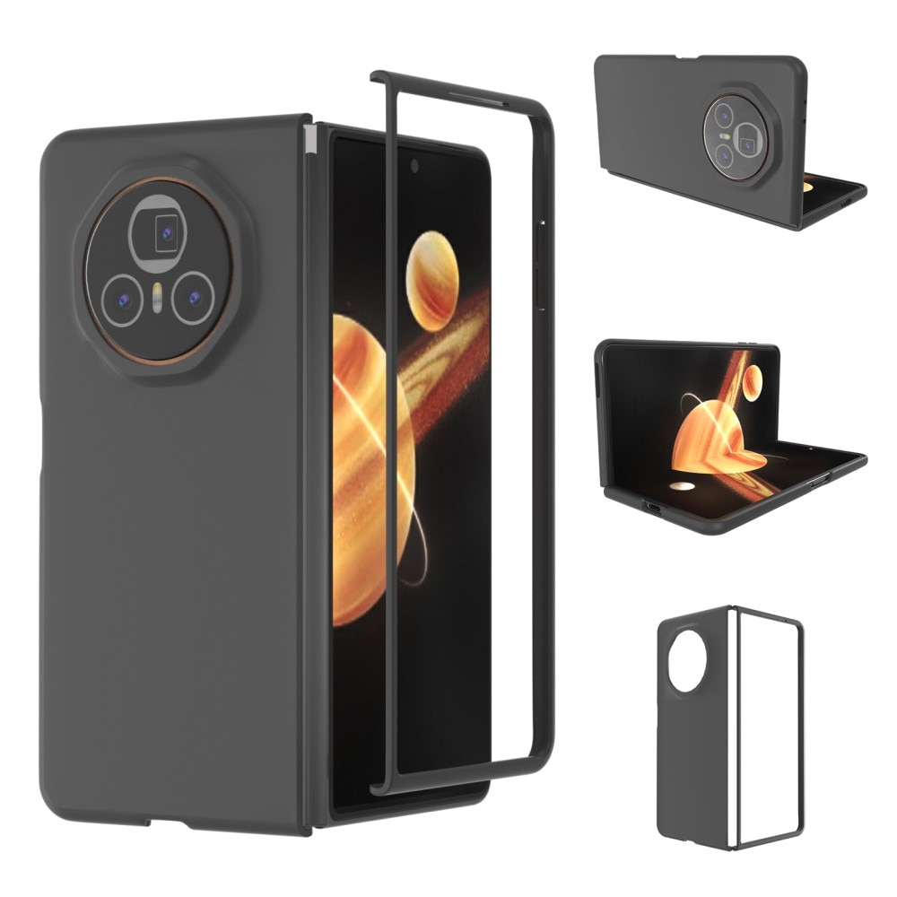 Funda rígida engomada Honor Magic V3, Negro