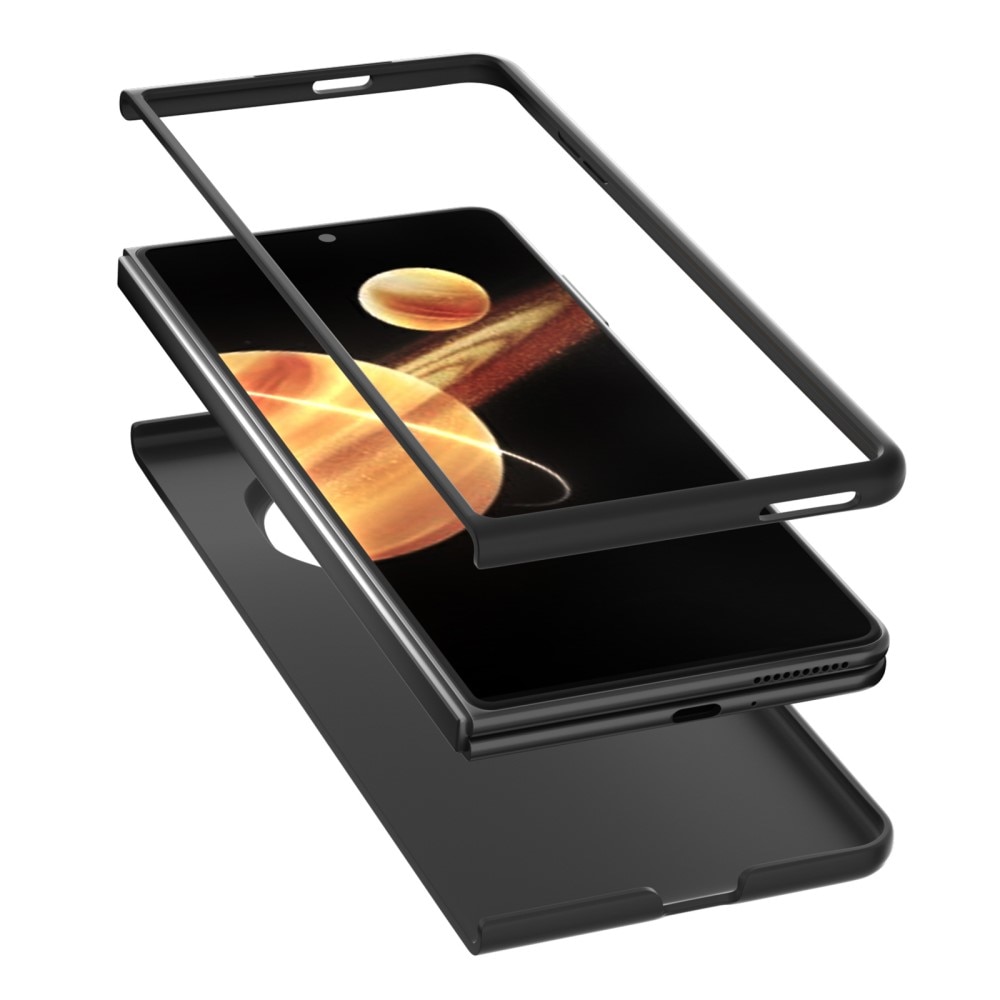 Funda rígida engomada Honor Magic V3, Negro