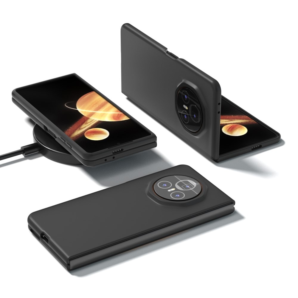 Funda rígida engomada Honor Magic V3, Negro
