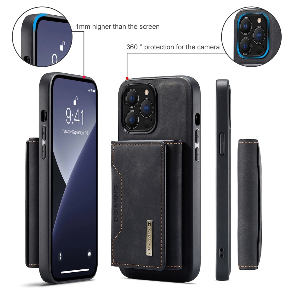 Funda Magnetic Card Slot iPhone 16 Pro Black