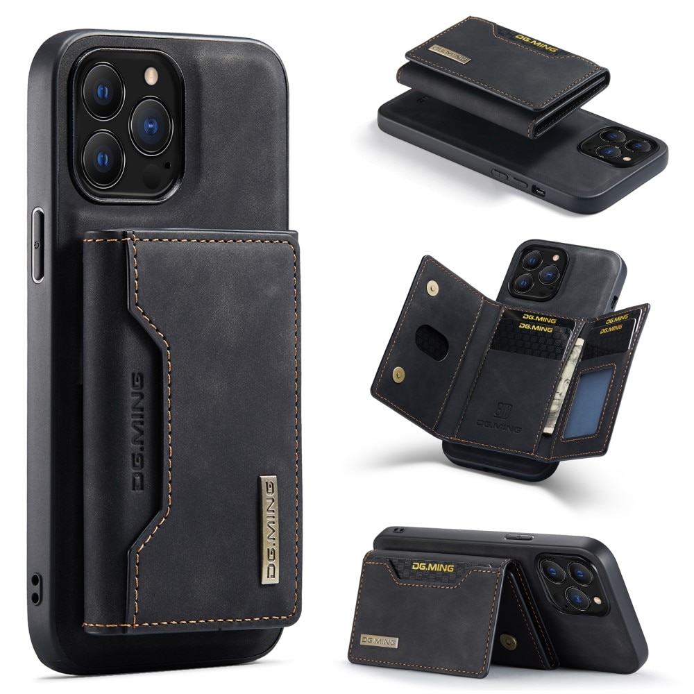 Funda Magnetic Card Slot iPhone 16 Pro Max Black