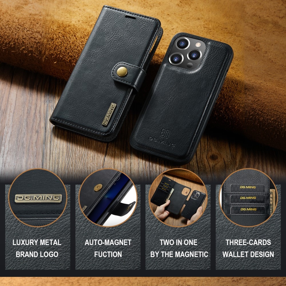 Cartera Magnet Wallet iPhone 16 Pro Black