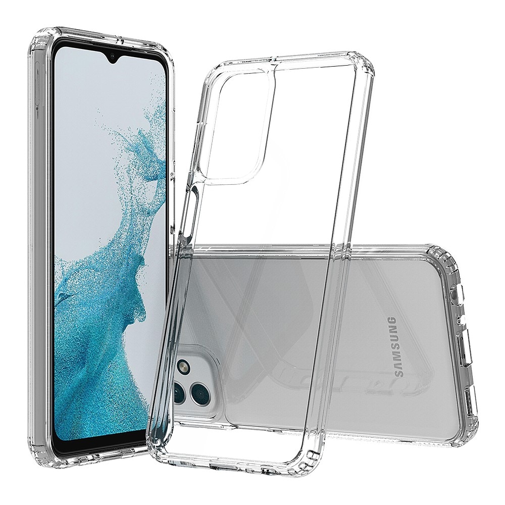 Funda híbrida Crystal Hybrid para Samsung Galaxy A23, transparente