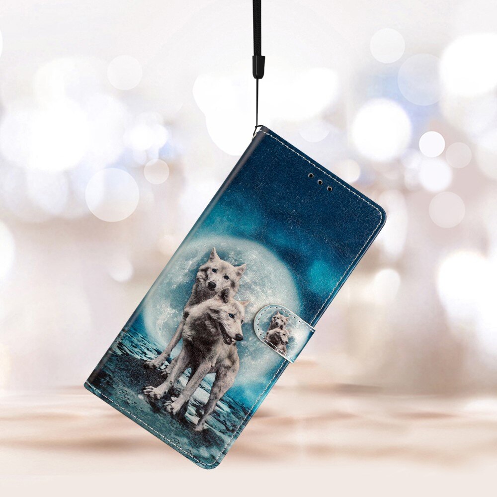 Funda cartera Google Pixel 9 lobos