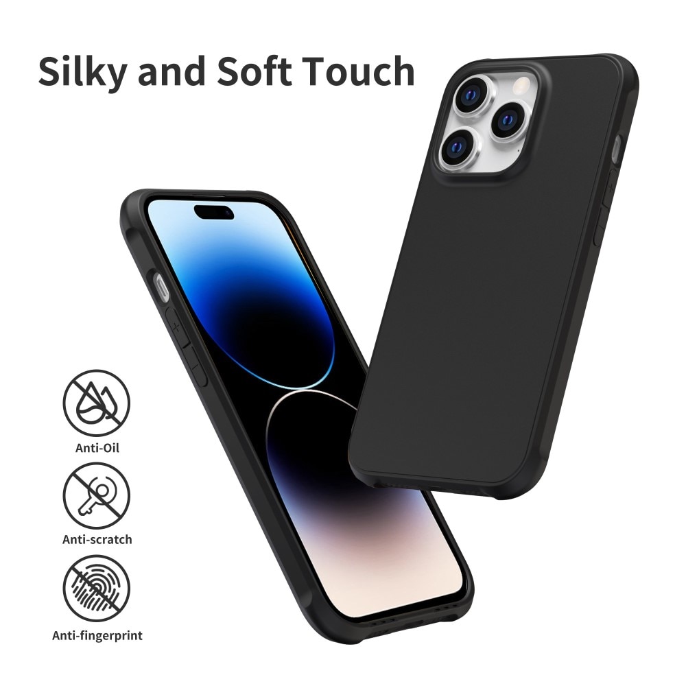 Funda Cushion TPU iPhone 14 Pro Max Negro