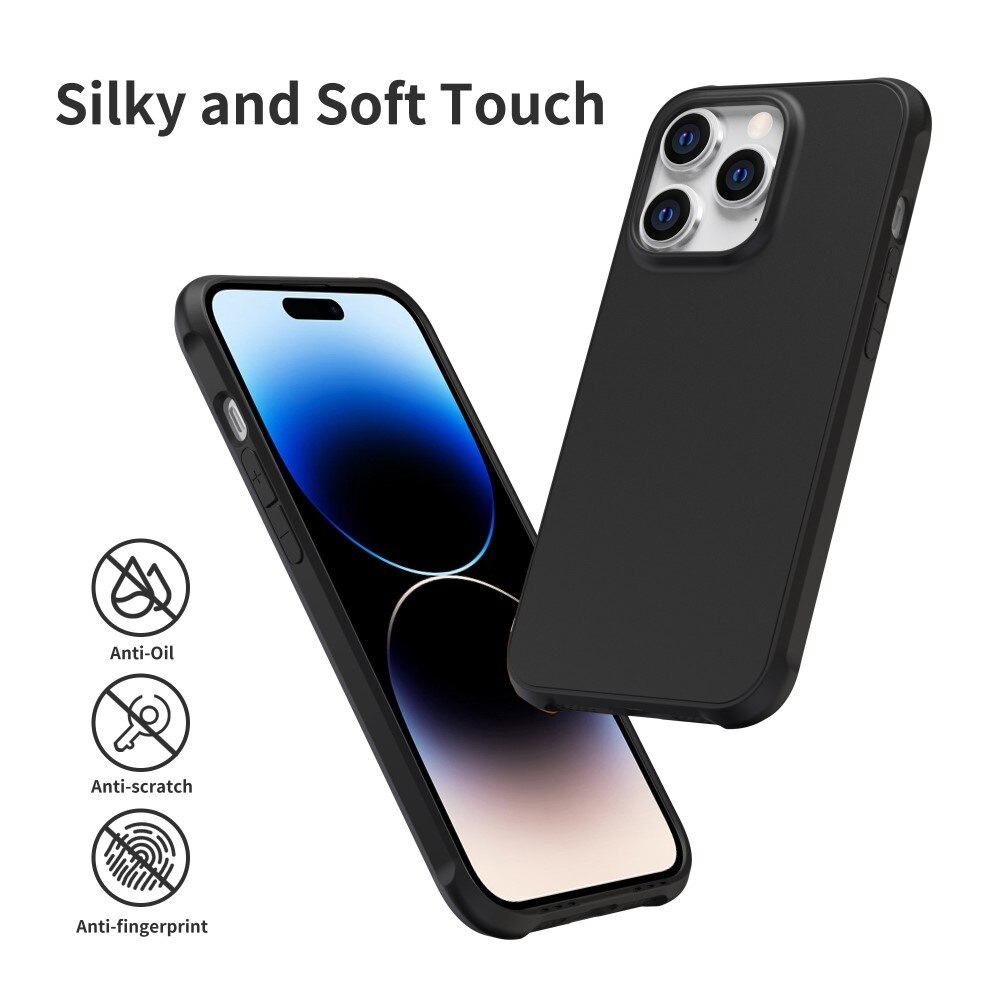 Funda Cushion TPU iPhone 14 Pro Negro