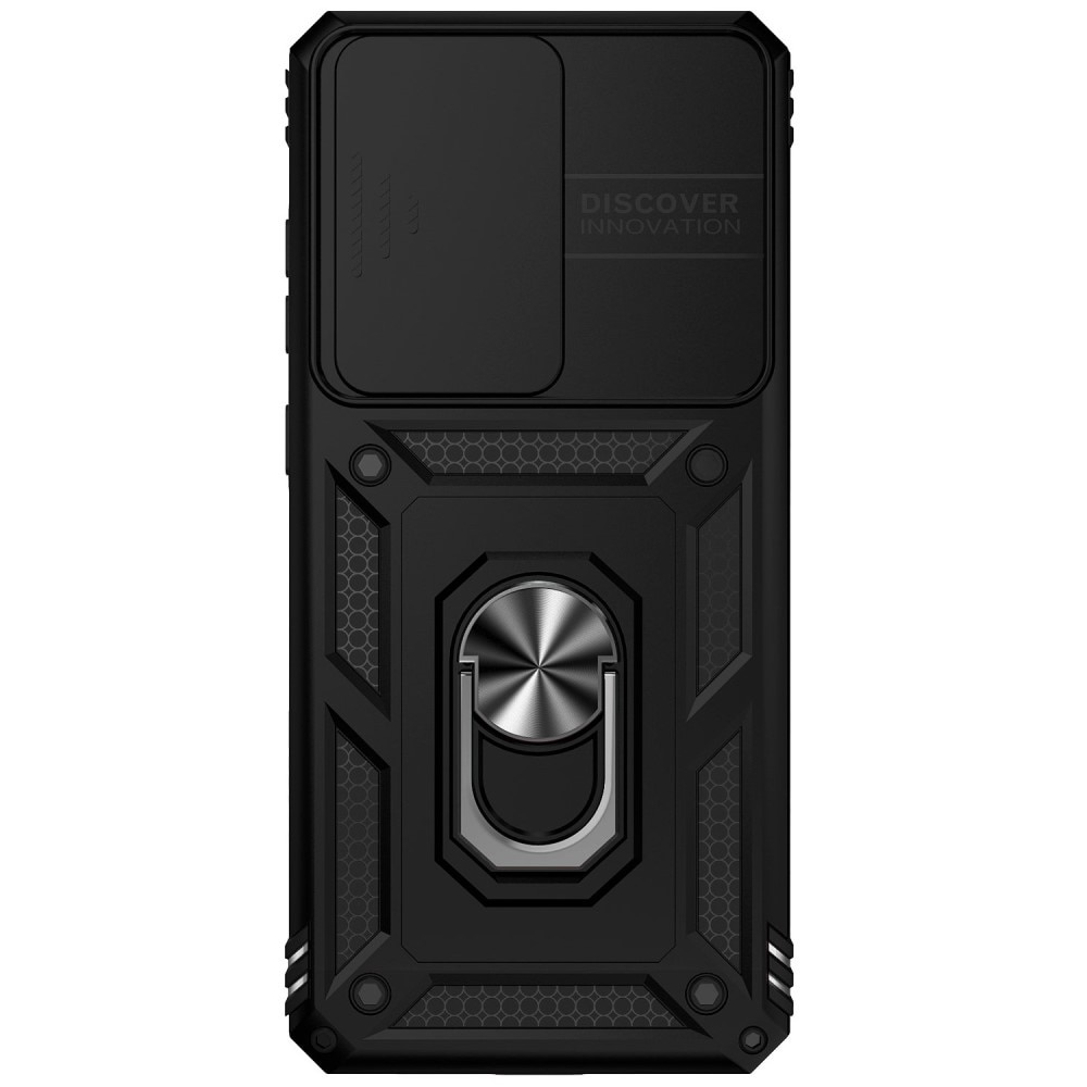 Funda híbrida Ring y Protector Cámara Samsung Galaxy S20 Ultra Negro