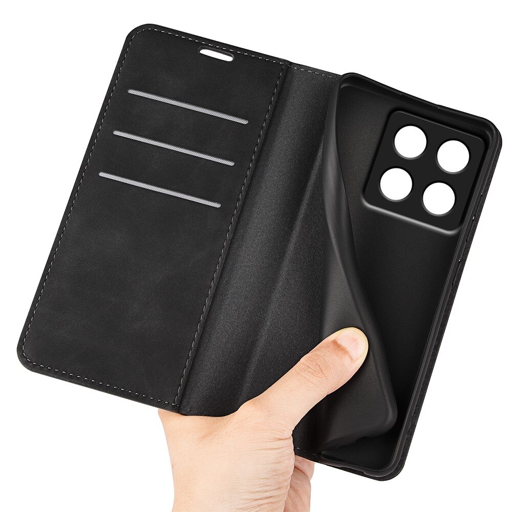 Funda delgada cartera Xiaomi 14T Negro