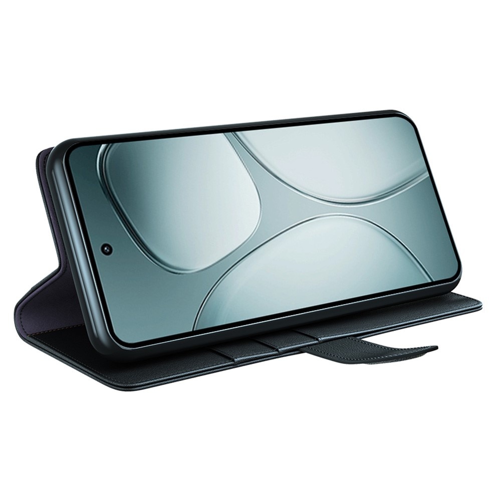 Funda de cuero genuino Xiaomi 14T, Negro