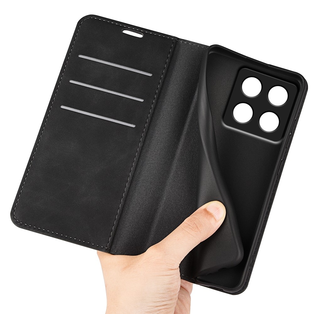 Funda delgada cartera Xiaomi 14T Pro Negro