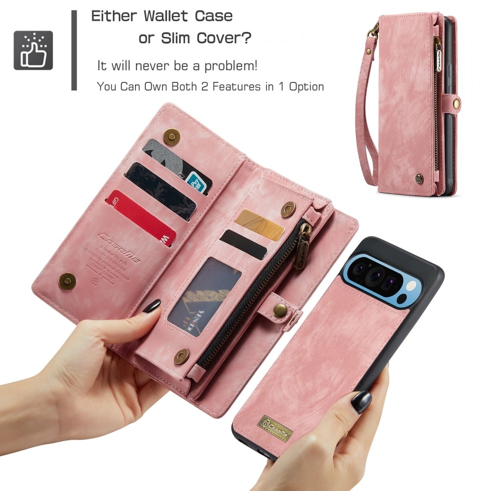 Cartera Multi-Slot Google Pixel 9 Pro XL Rosa