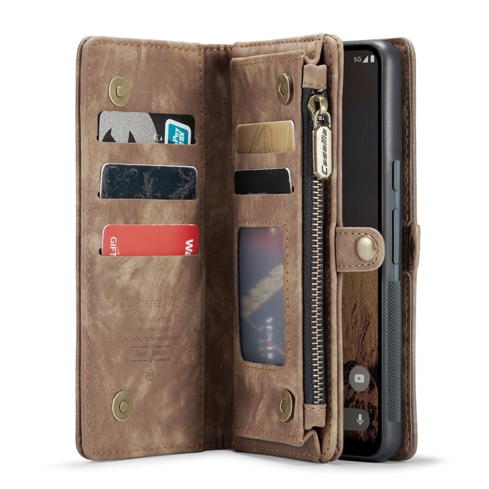 Cartera Multi-Slot Google Pixel 9 Pro XL Marrón
