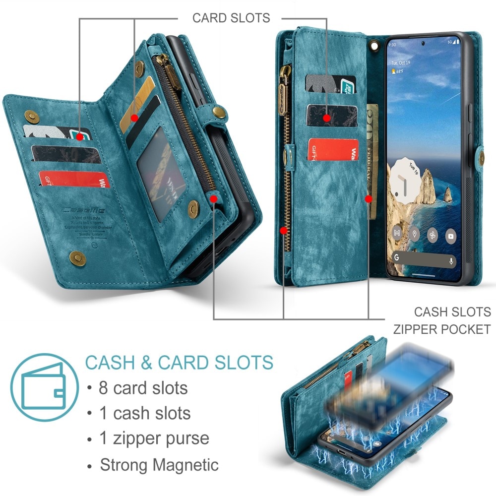 Cartera Multi-Slot Google Pixel 9 Azul