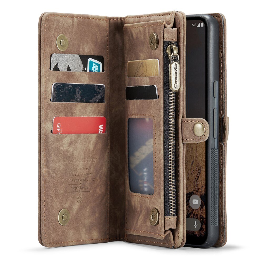 Cartera Multi-Slot Google Pixel 9 Marrón