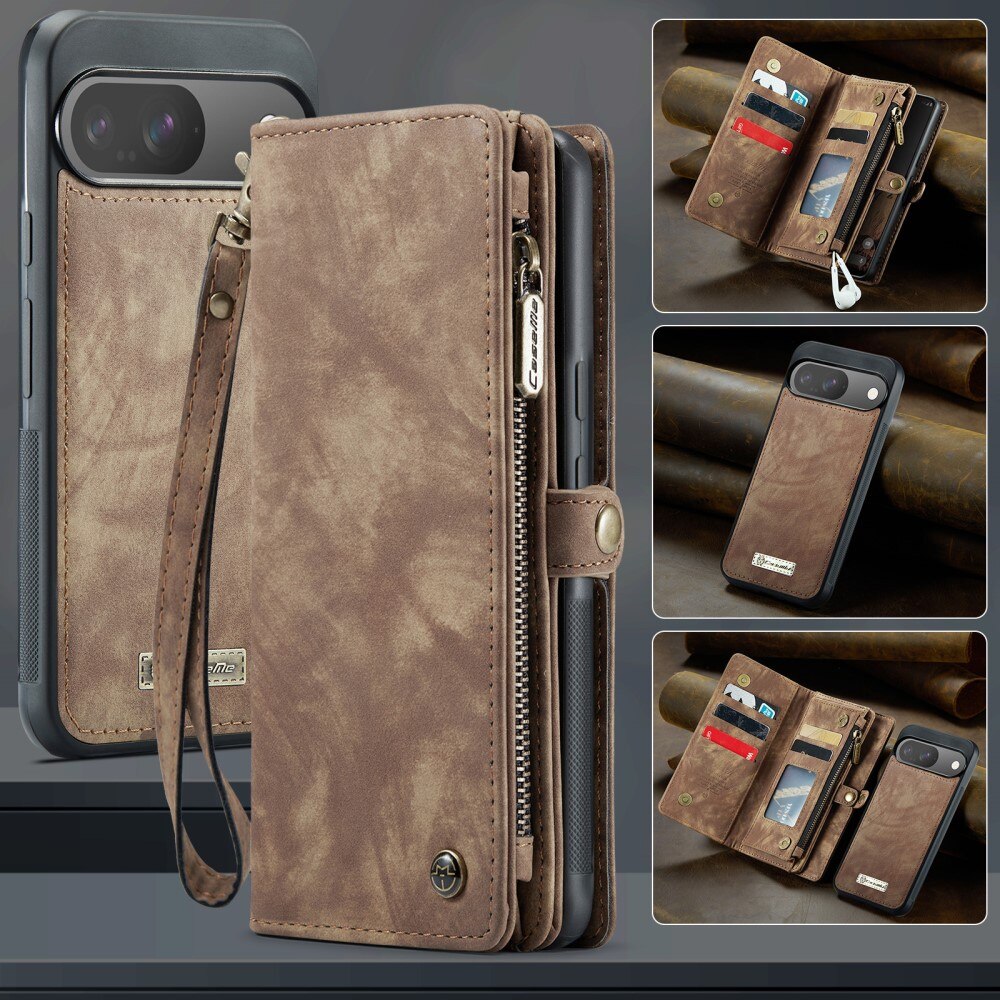 Cartera Multi-Slot Google Pixel 9 Marrón