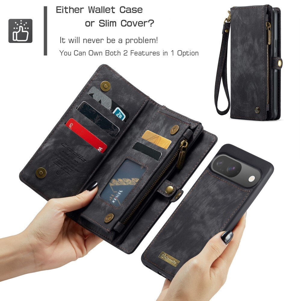 Cartera Multi-Slot Google Pixel 9 Gris