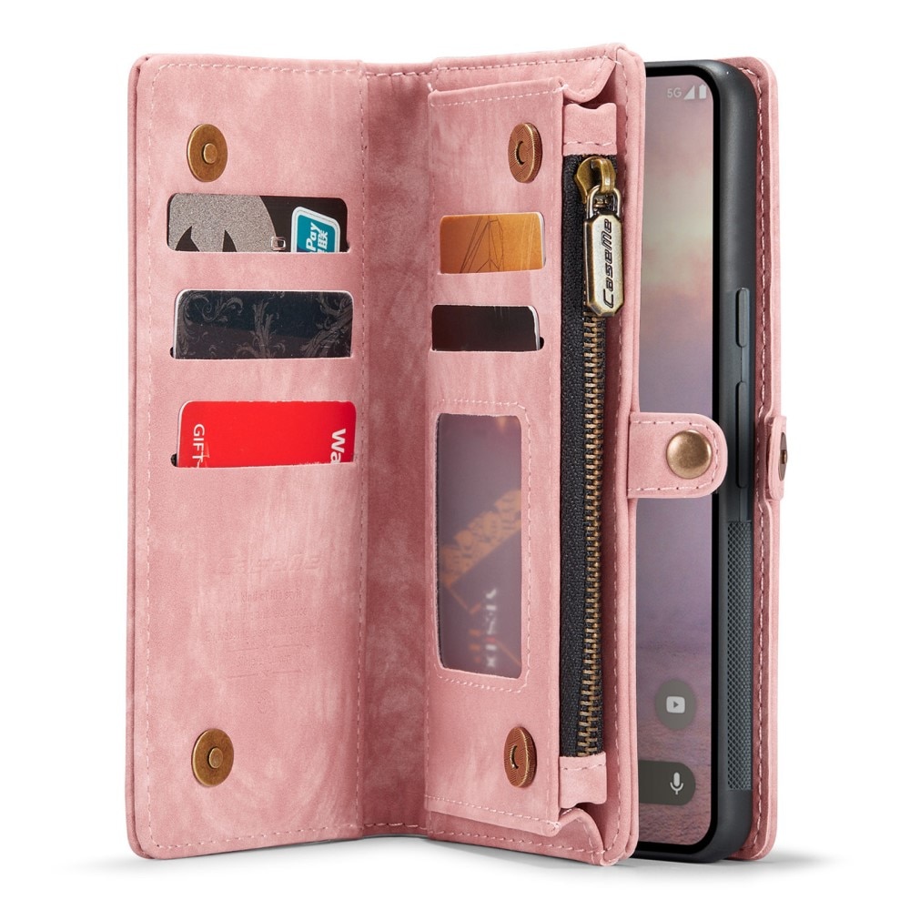 Cartera Multi-Slot Google Pixel 9 Rosa