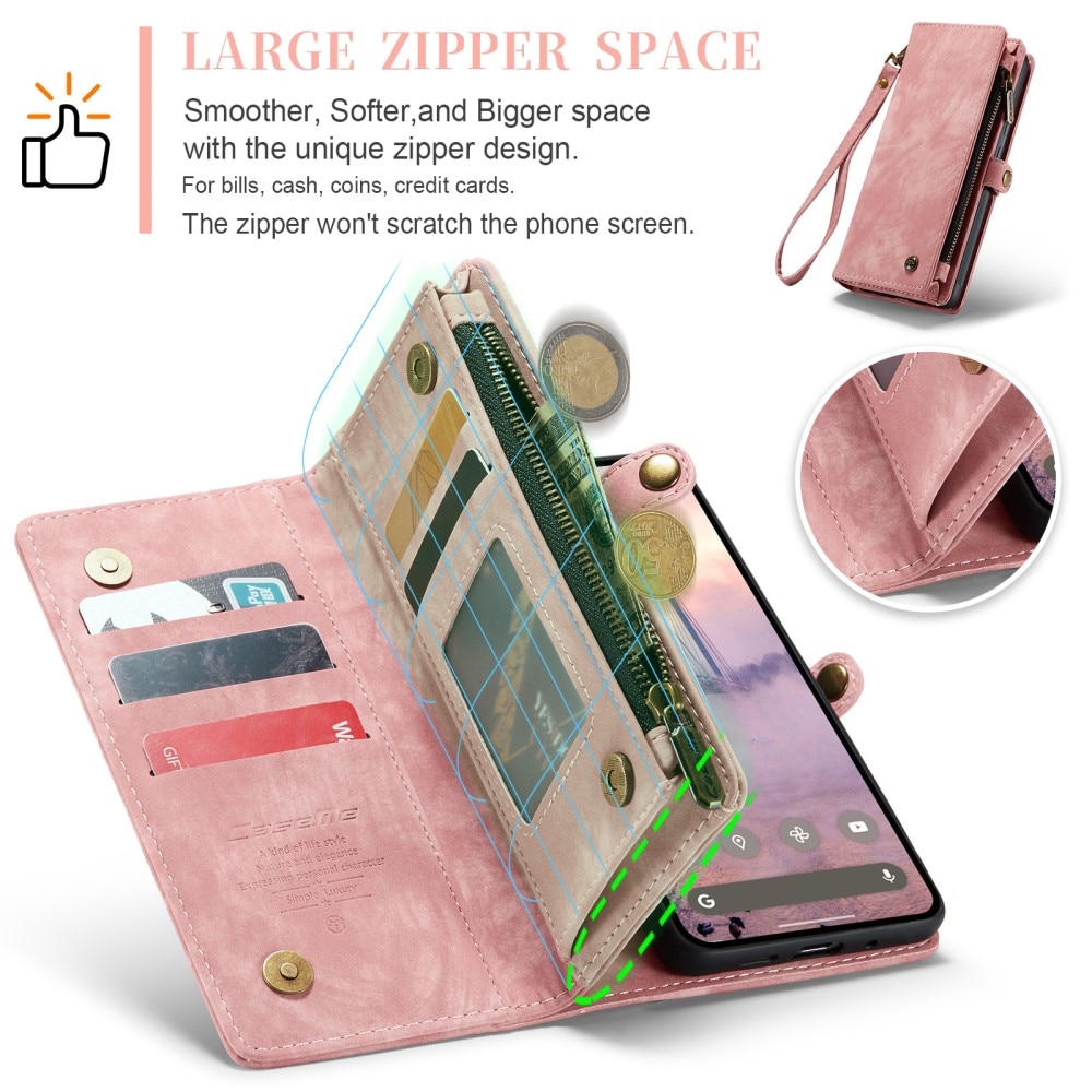 Cartera Multi-Slot Google Pixel 9 Rosa