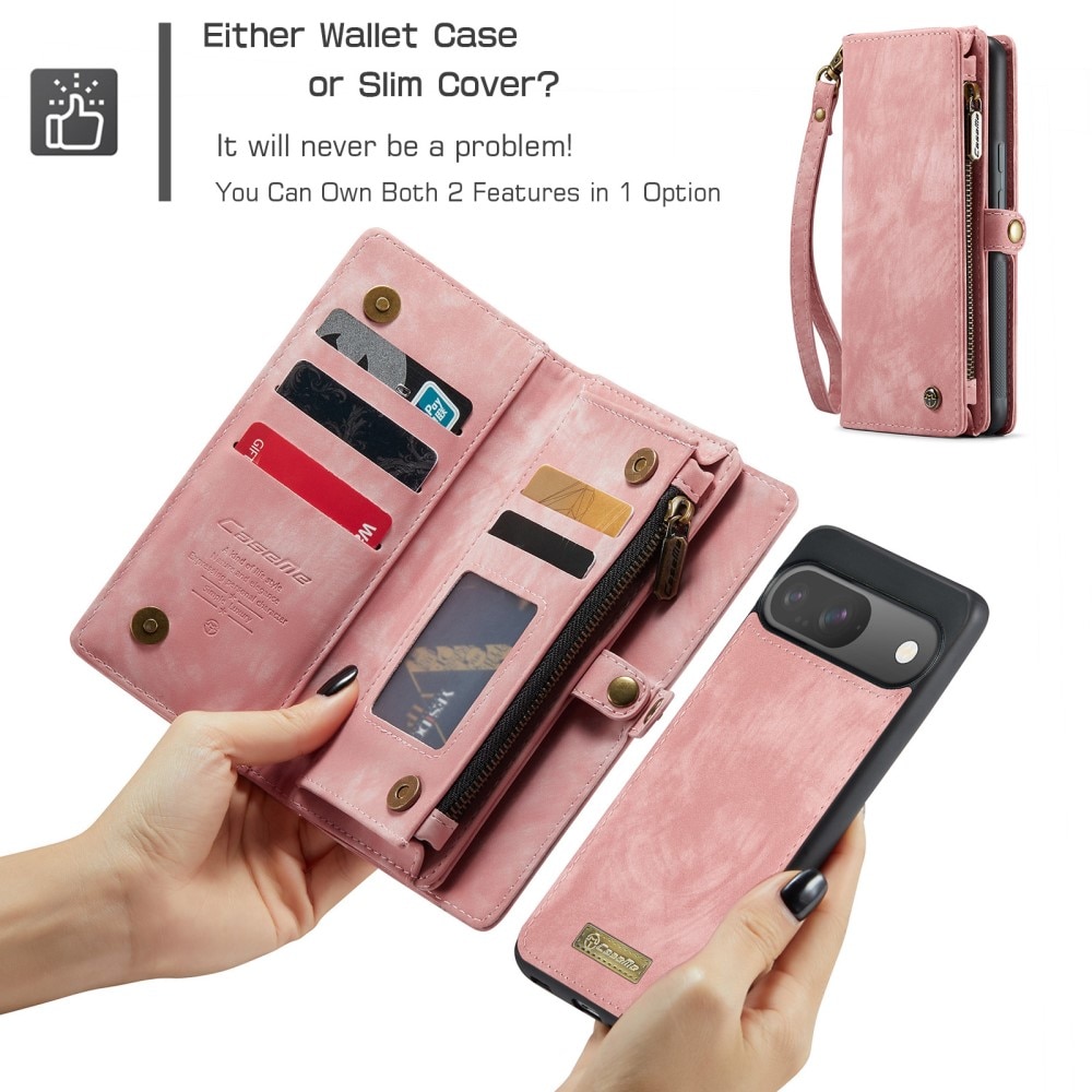Cartera Multi-Slot Google Pixel 9 Rosa