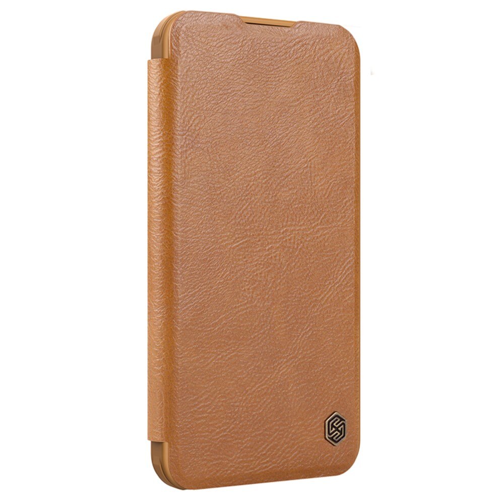 Funda Qin Prop iPhone 16 Pro Max marrón