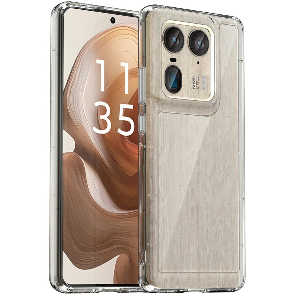 Funda híbrida para Motorola Edge 50 Ultra transparente