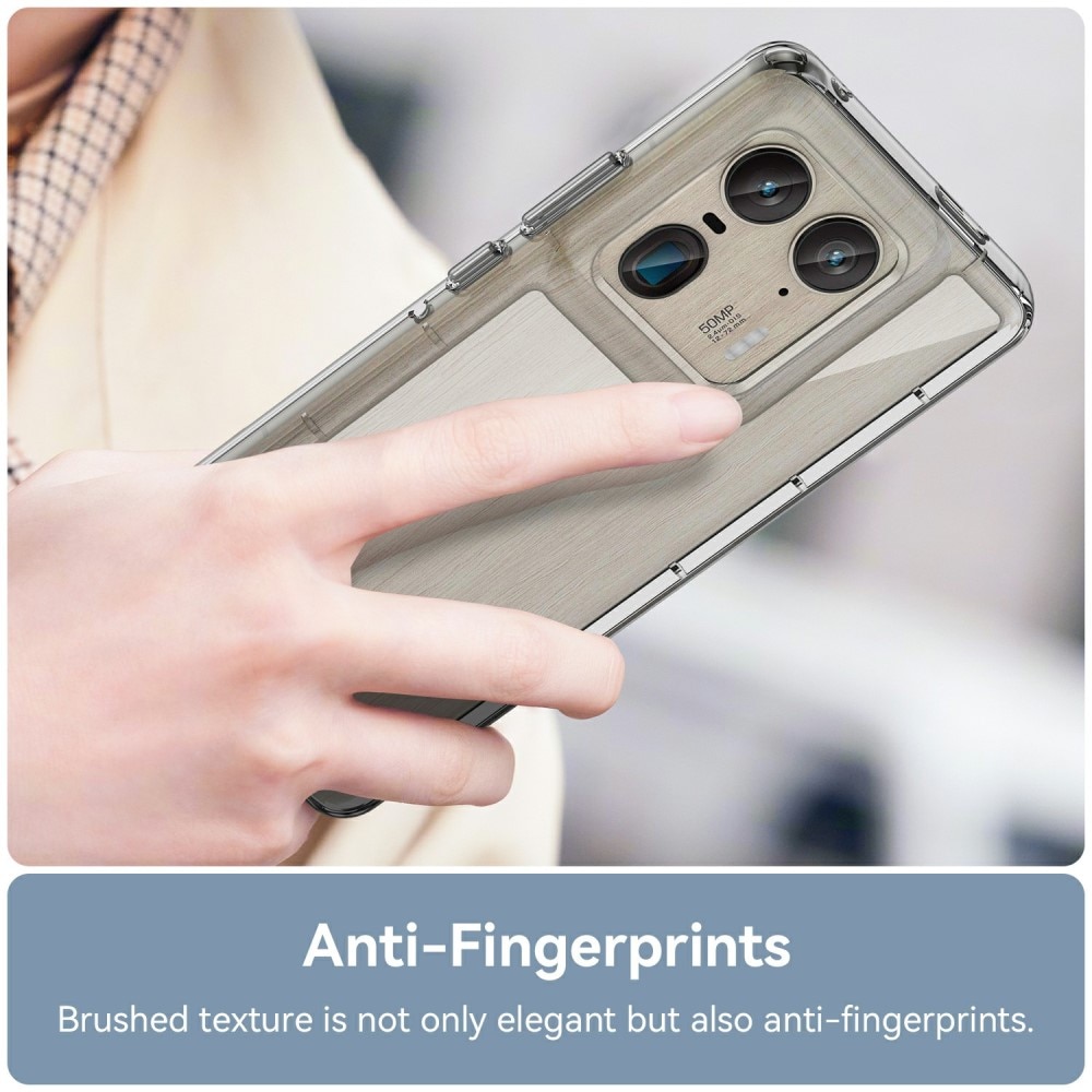 Funda híbrida para Motorola Edge 50 Ultra transparente
