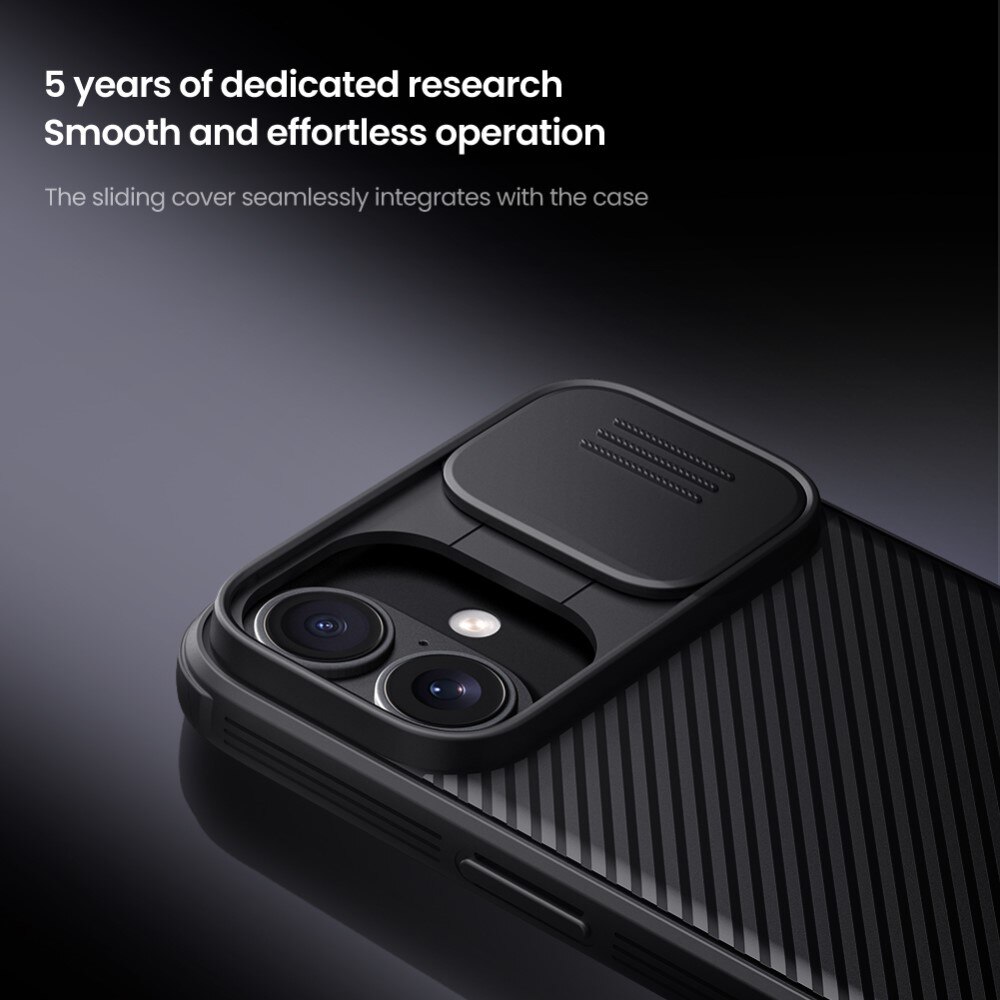 Funda CamShield iPhone 16 Negro