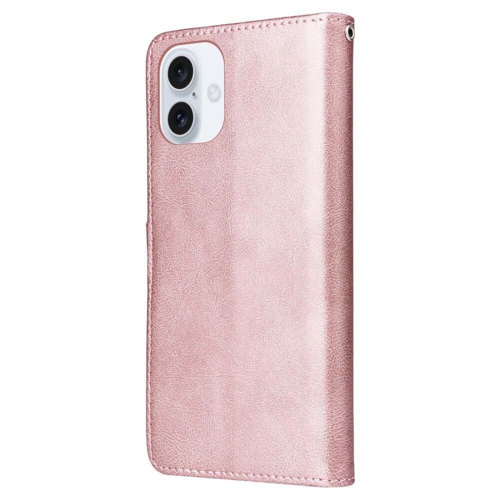 Funda magnética iPhone 16 rosado