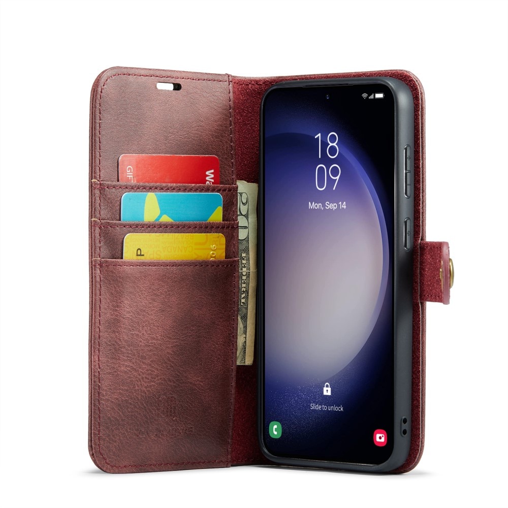 Cartera Magnet Wallet Samsung Galaxy S24 FE Red