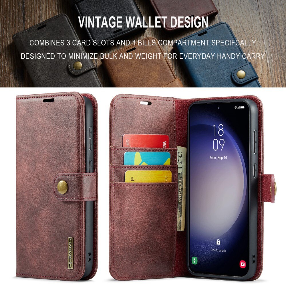 Cartera Magnet Wallet Samsung Galaxy S24 FE Red