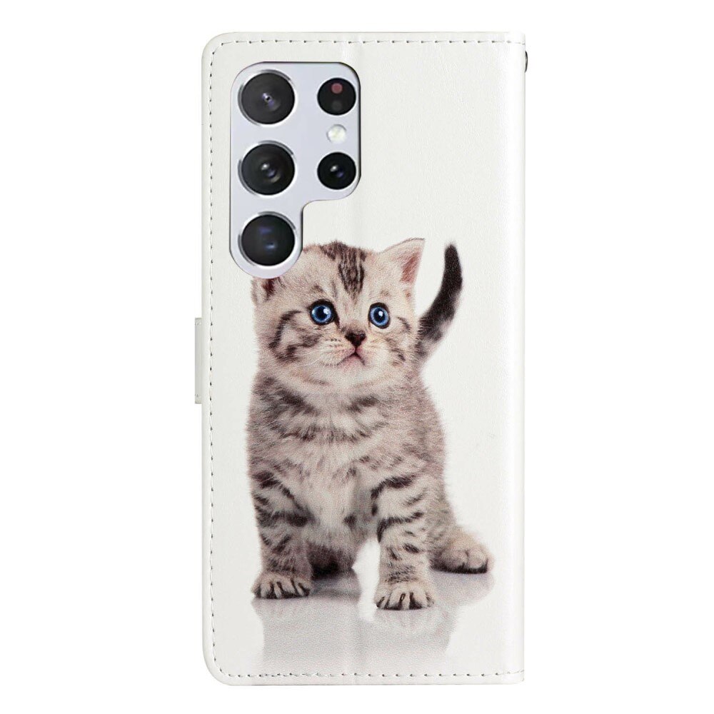 Funda cartera Samsung Galaxy S25 Ultra gatito