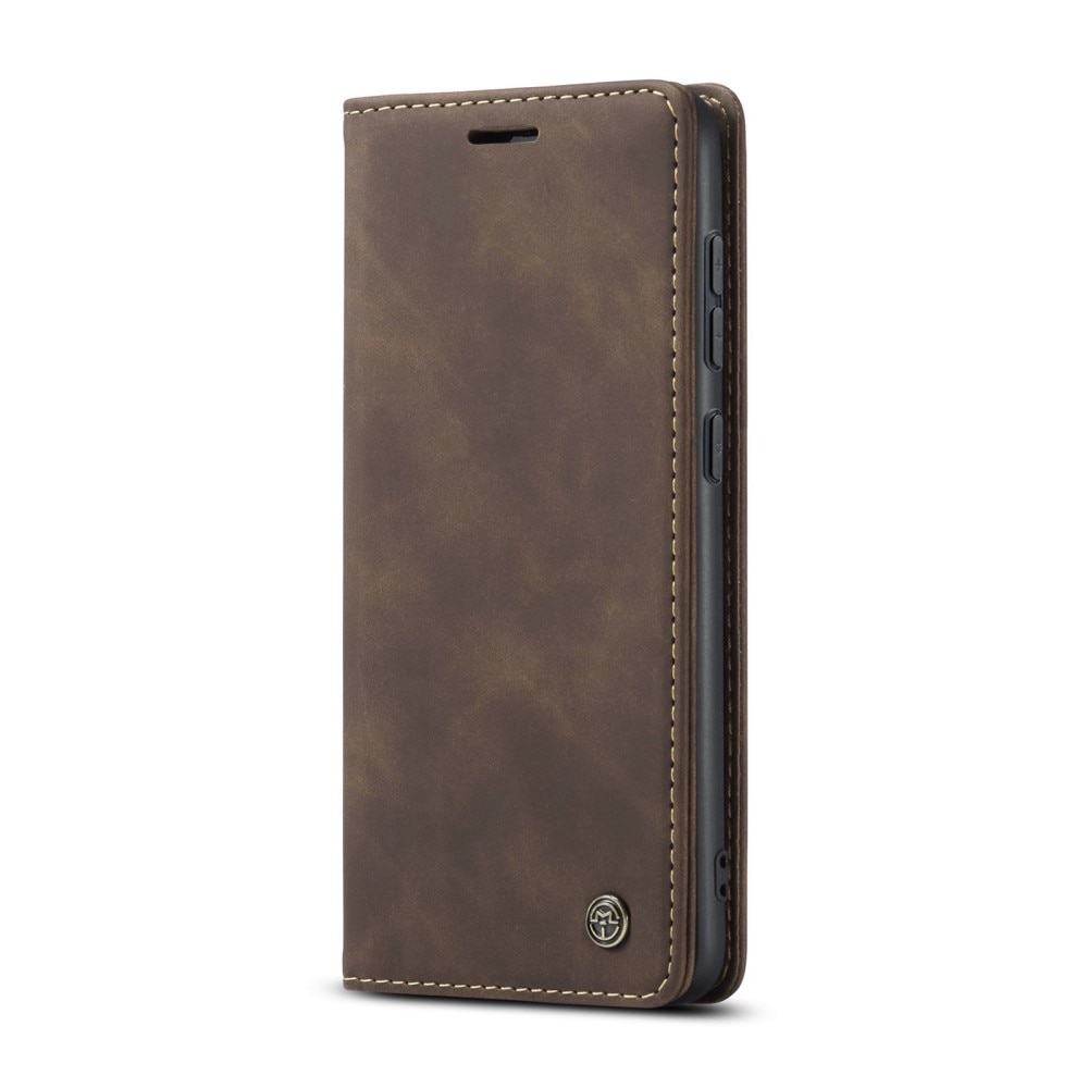 Funda delgada con solapa Samsung Galaxy S24 FE Marrón