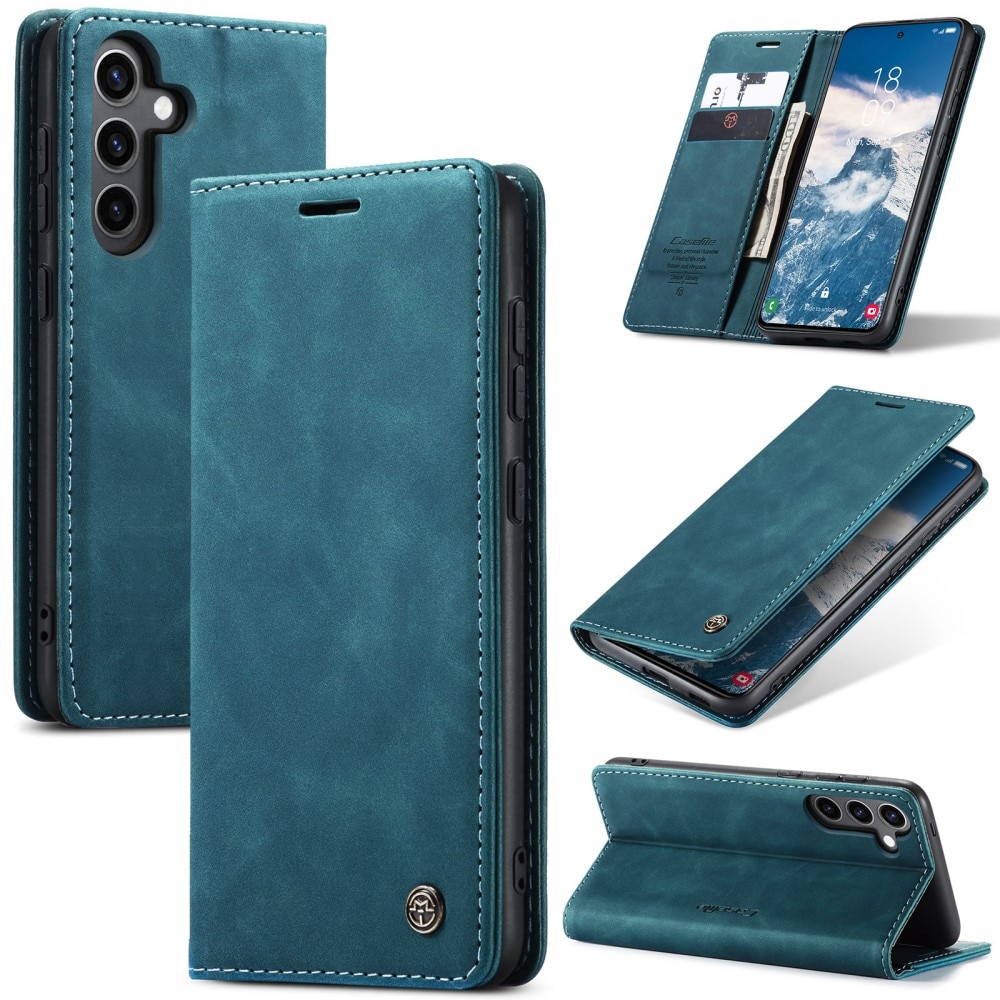 Funda delgada con solapa Samsung Galaxy S24 FE Azul