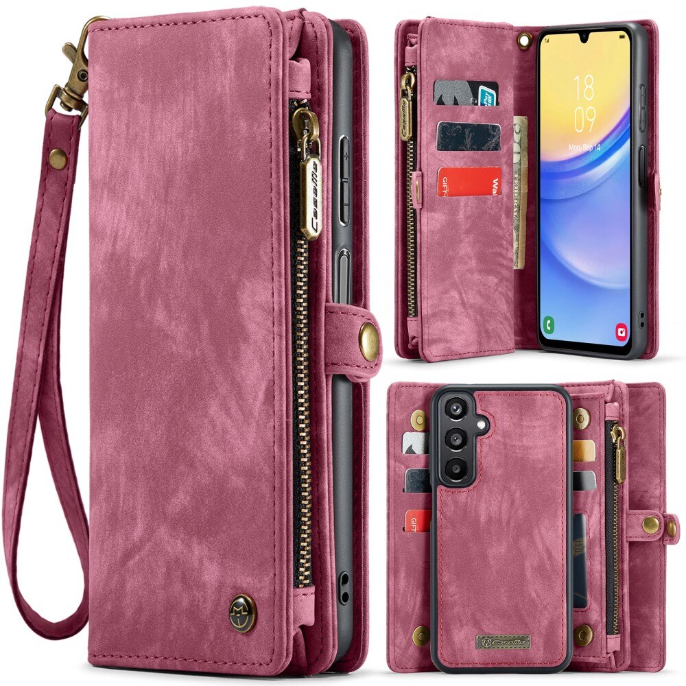 Cartera Multi-Slot Samsung Galaxy A16 Rojo