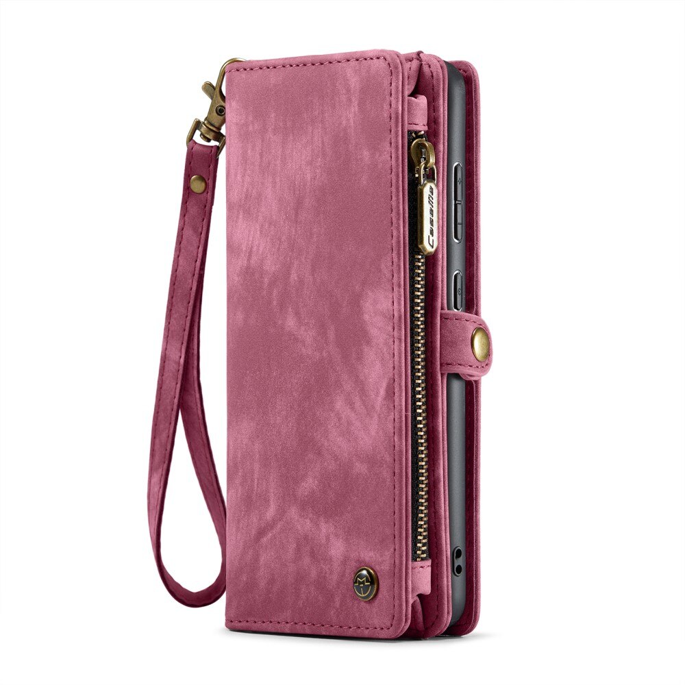 Cartera Multi-Slot Samsung Galaxy S24 FE Rojo