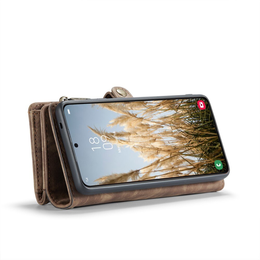 Cartera Multi-Slot Samsung Galaxy S24 FE Marrón