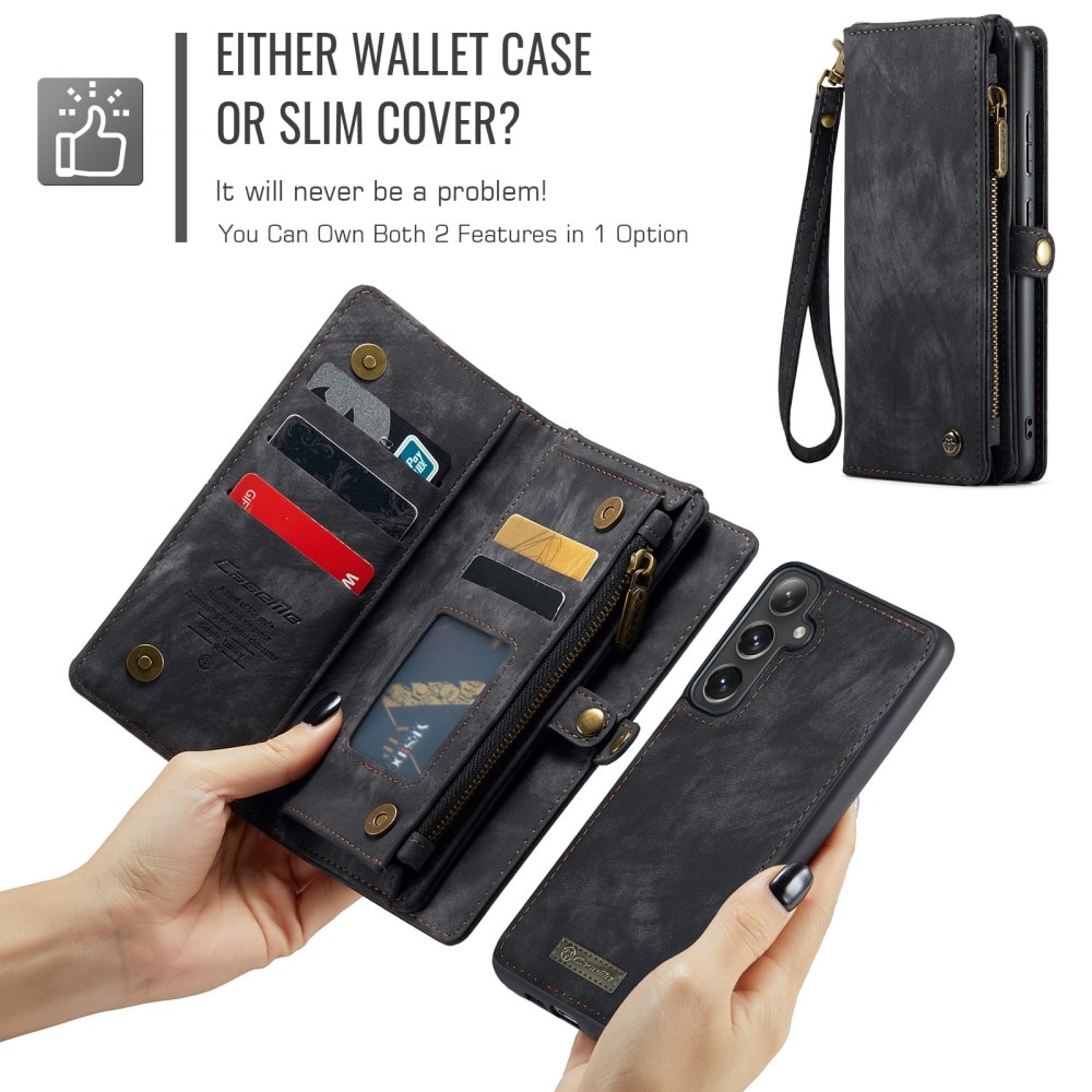 Cartera Multi-Slot Samsung Galaxy S24 FE Gris